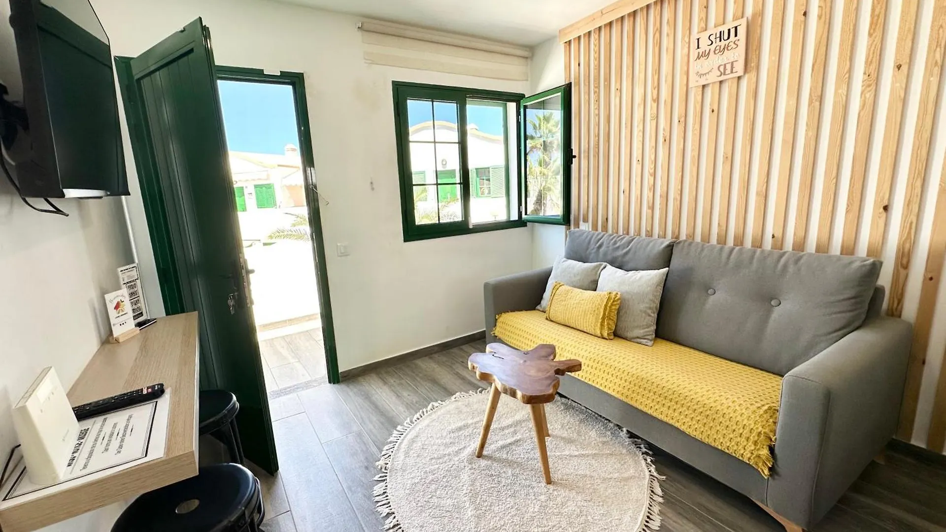 Ferienwohnung Kiwi Smoothie - En La Playa, Doble Terraza, Cocina Completa, Dos Camas Y Wifi Cotillo